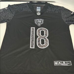 Chicago Bears Caleb Williams Carbon Black Nike Game Jersey